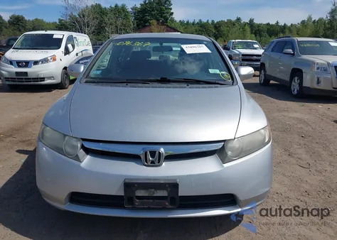 2008 Honda Civic Hybrid из США, поврежденный, VIN JHMFA36248S027685